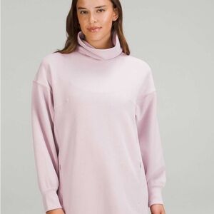 lululemon athletica Modal-Blend Turtleneck Tunic in Pink Peony